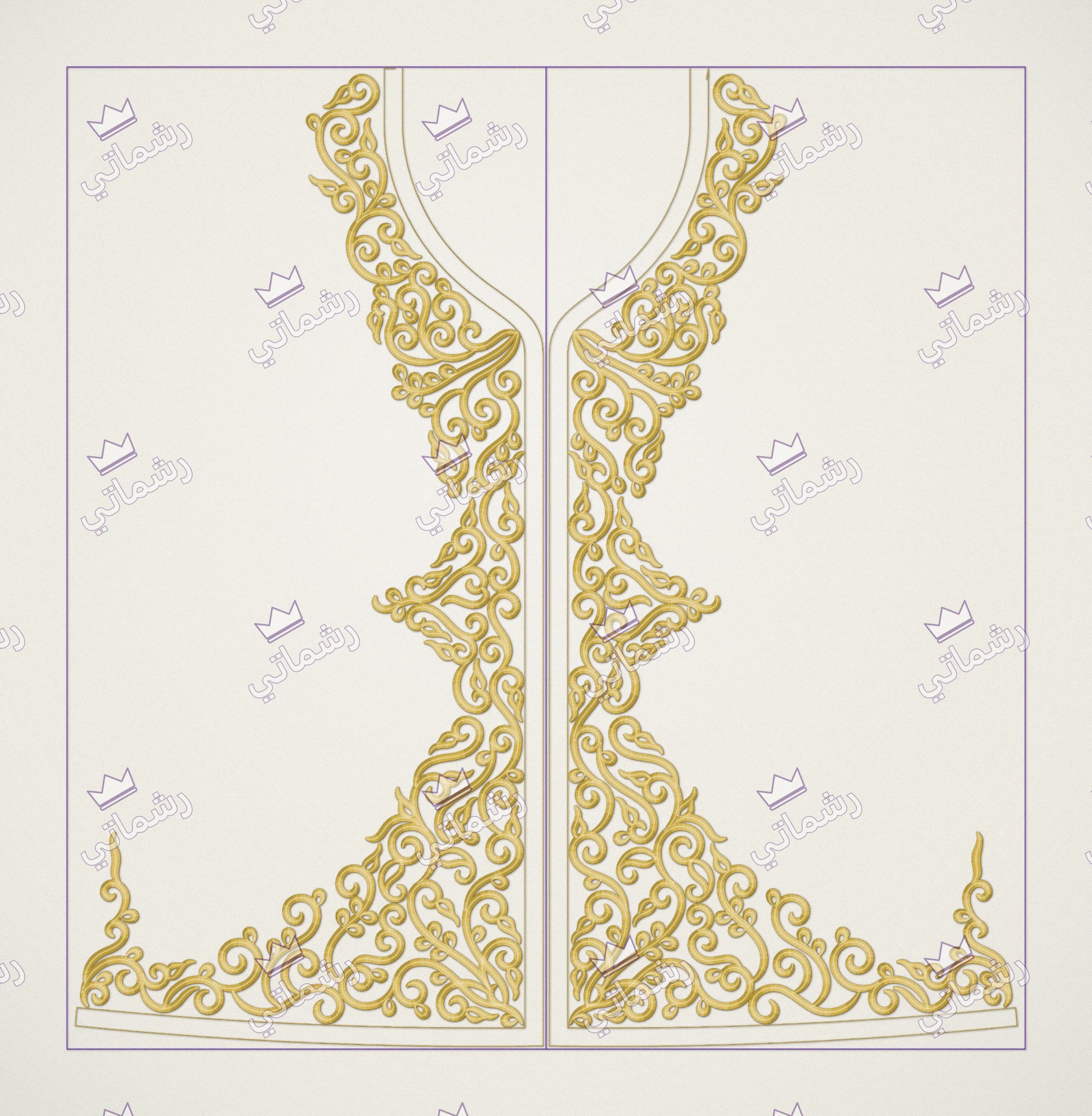 رشمة رقم T-0455 — الأمام